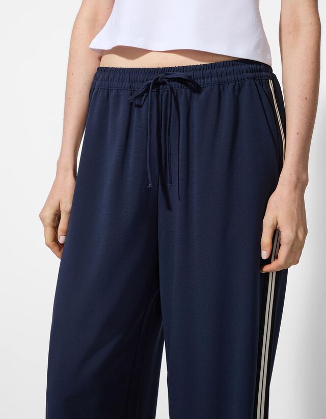 Nadrág - Széles fazon - világos barna