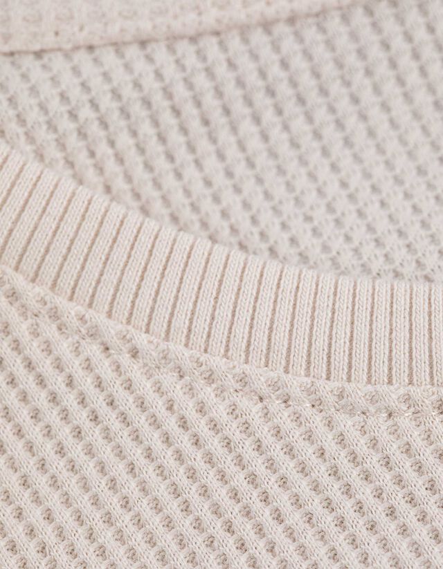 Hosszú ujjú felső - Normál fazon - szürke