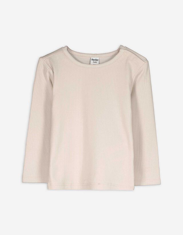 Hosszú ujjú felső - Bordázott