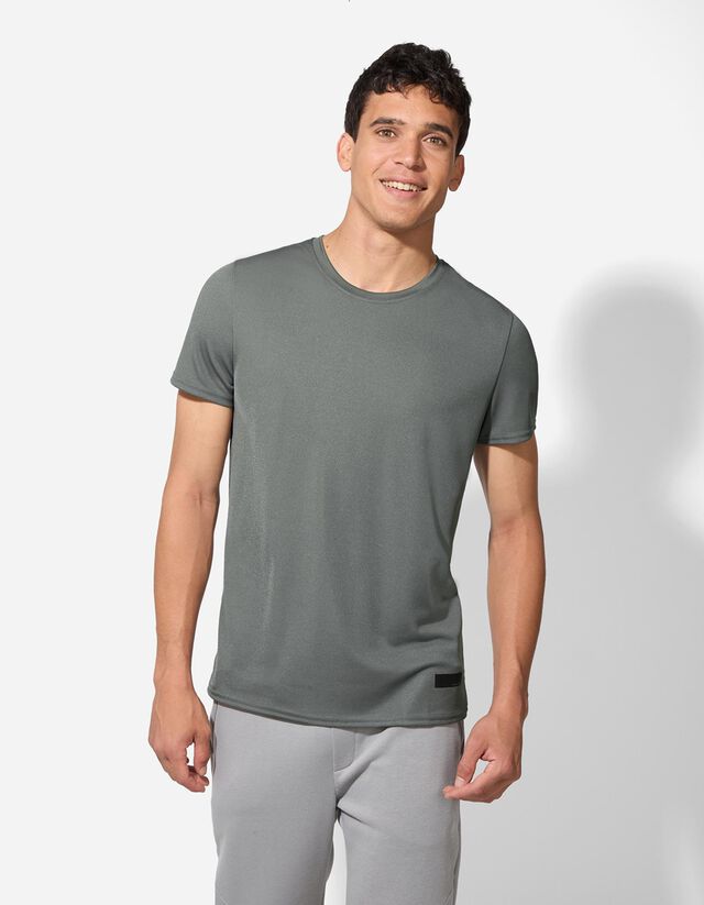 Póló - Egyszínű - szürke