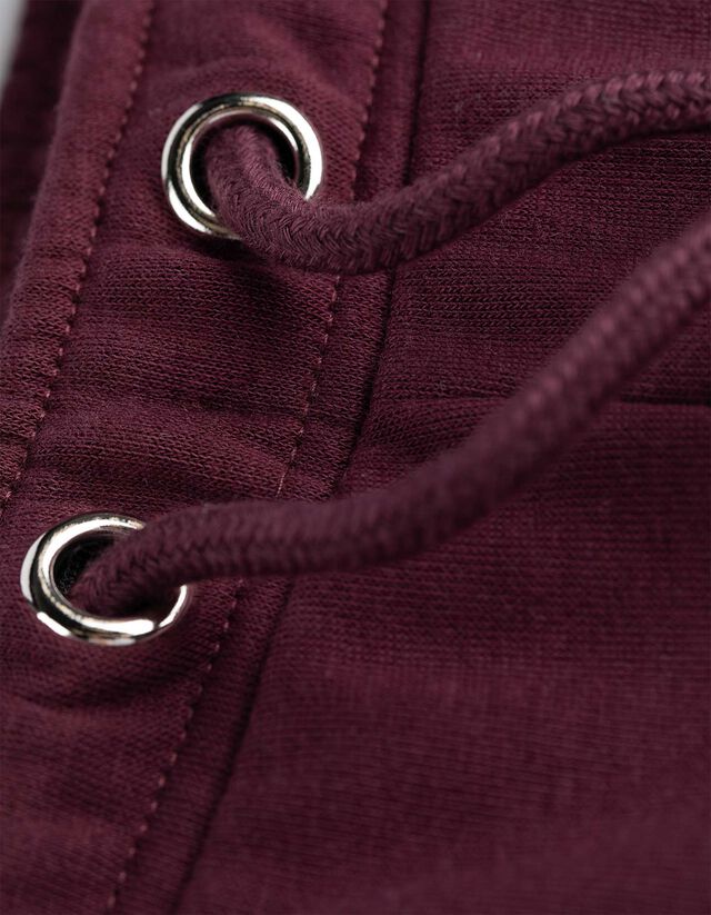 Szabadidőnadrág - Zsinóros - rozsaszin