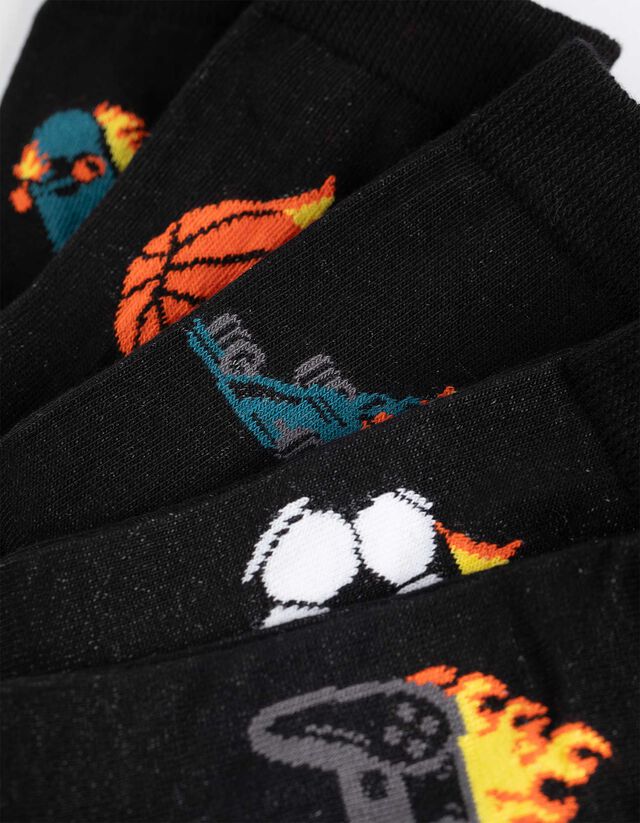 Zokni - 5 db-os csomag