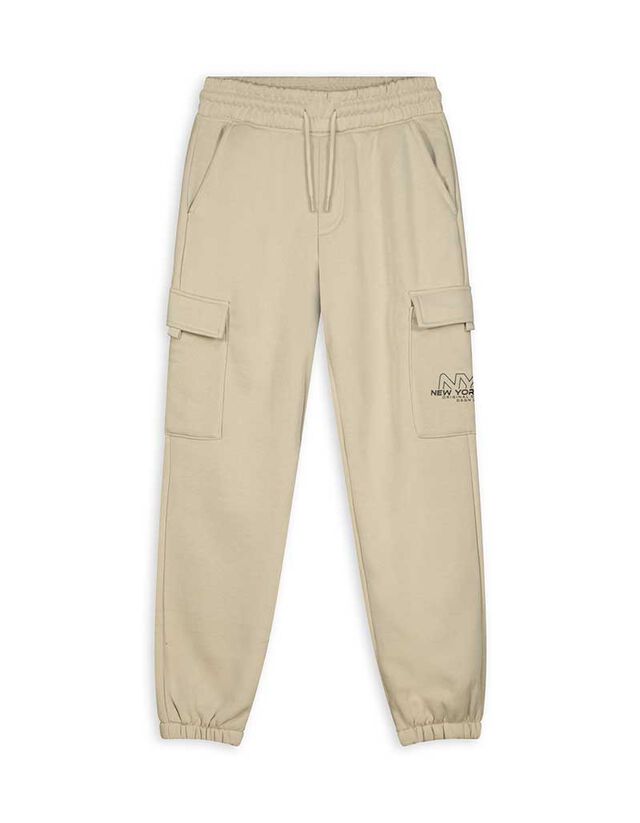 Cargo nadrág - Melegítőszövet - fekete