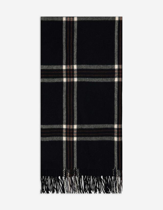 Sál - Kockás - sötétszürke