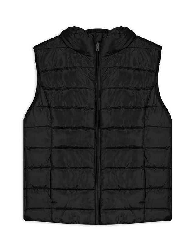 Steppelt mellény - Egyszínű - világos barna