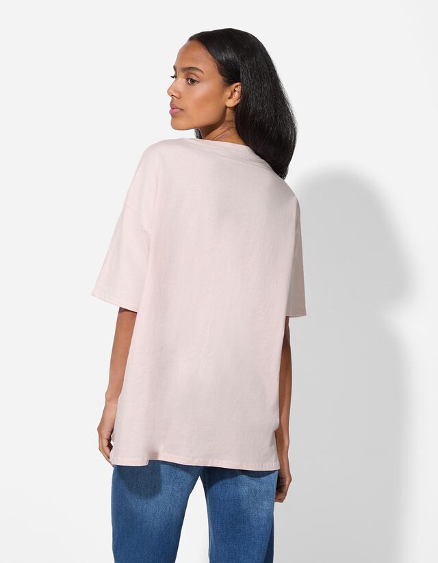 Póló - Hímzésekkel - feher