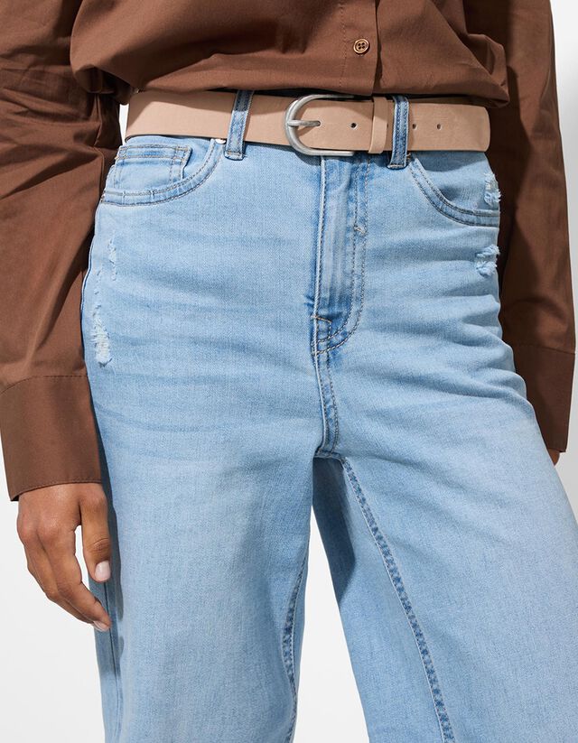 Öv - Egyszínű - világos barna