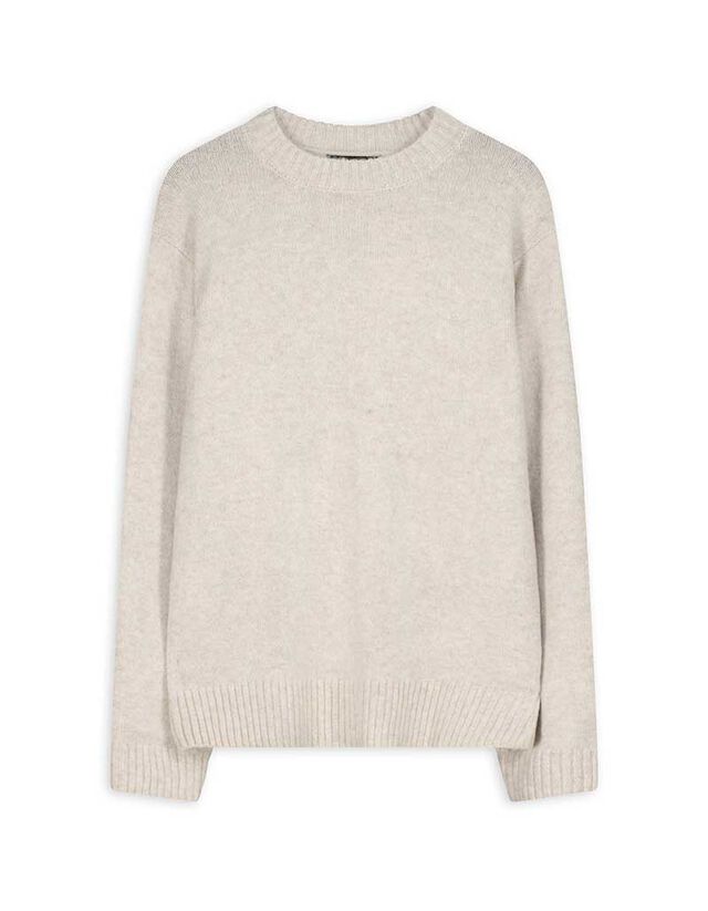 Pulóver - Kerek nyakkivágás - sotetkek