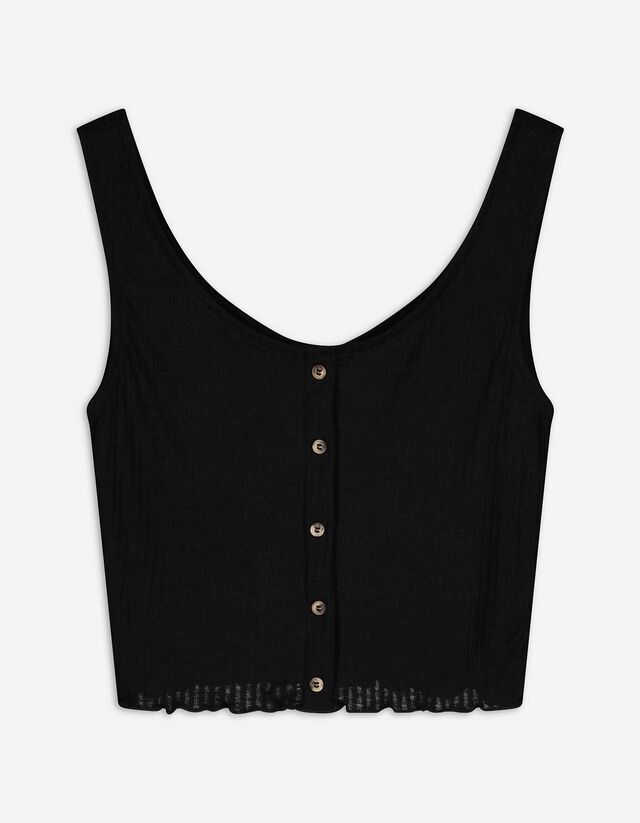 Ujjatlan felső - Viszkózkeverék - mélyvörös