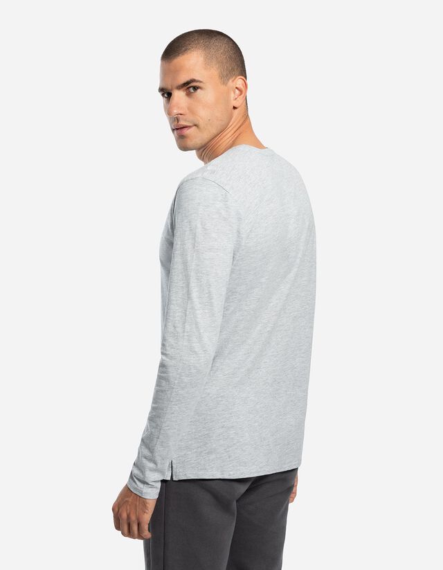 Hosszú ujjú felső - Kerek nyakkivágás - sötétzöld