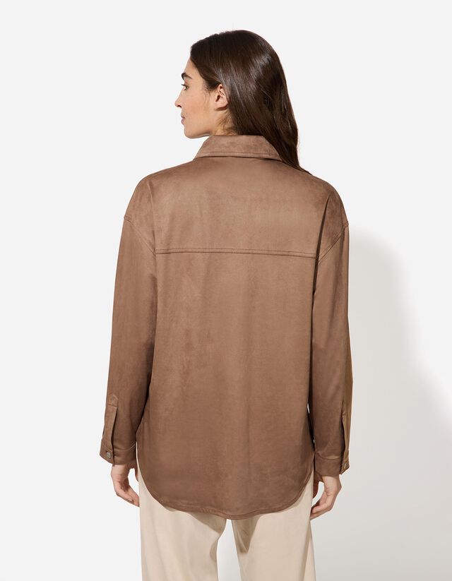 Ingdzseki - Velúr utánzat - barna