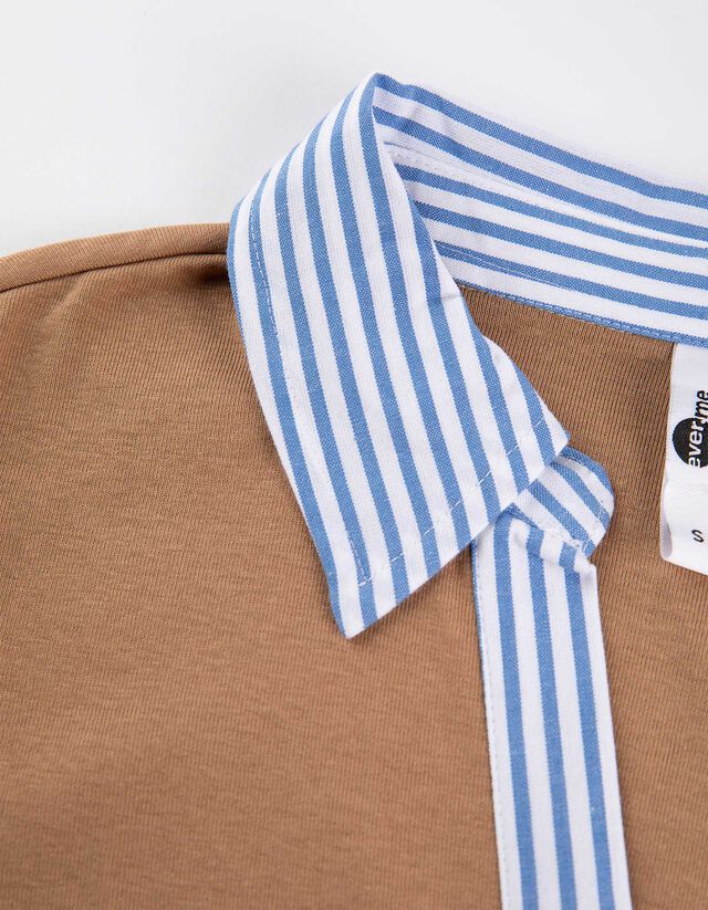 Női ing - Kétrétegű hatás - bézs