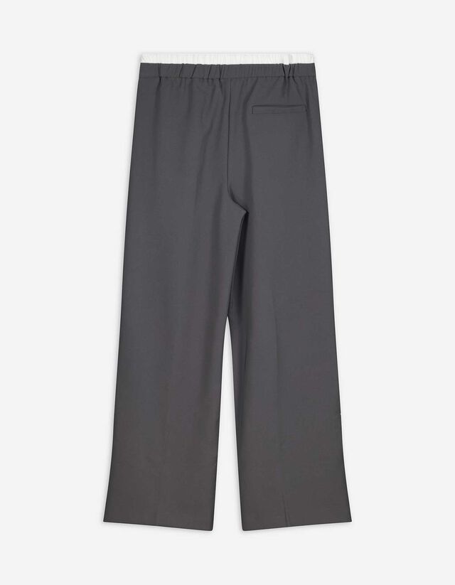 Nadrág - Kétrétegű hatás - sötétszürke