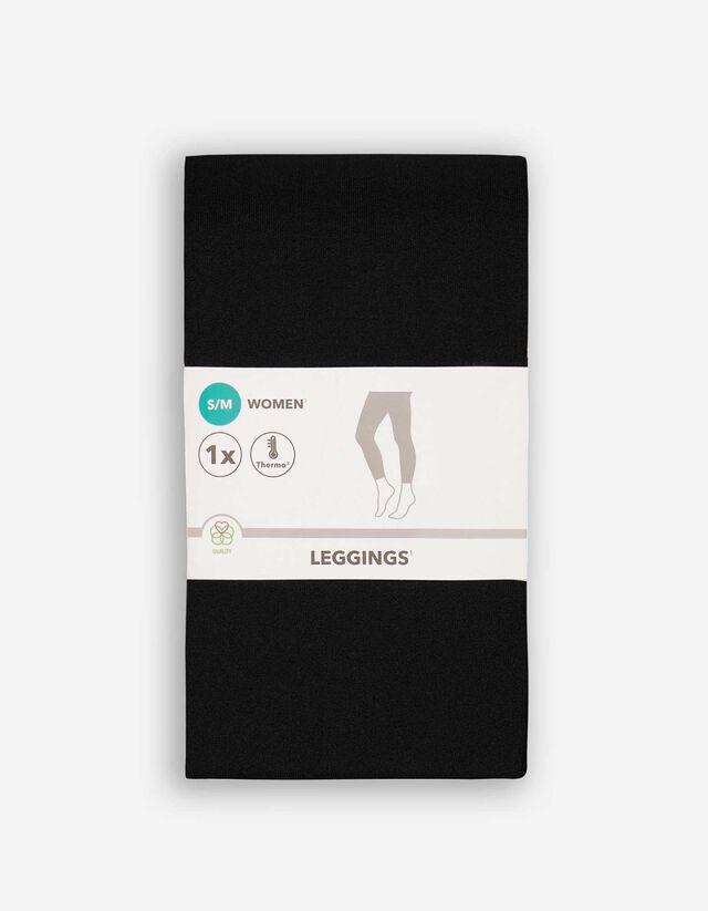 Legging - Termohatás - fekete