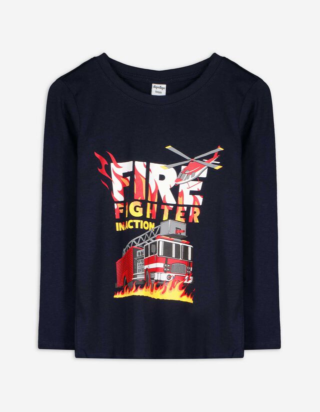 Hosszú ujjú felső - Pamut - bézs