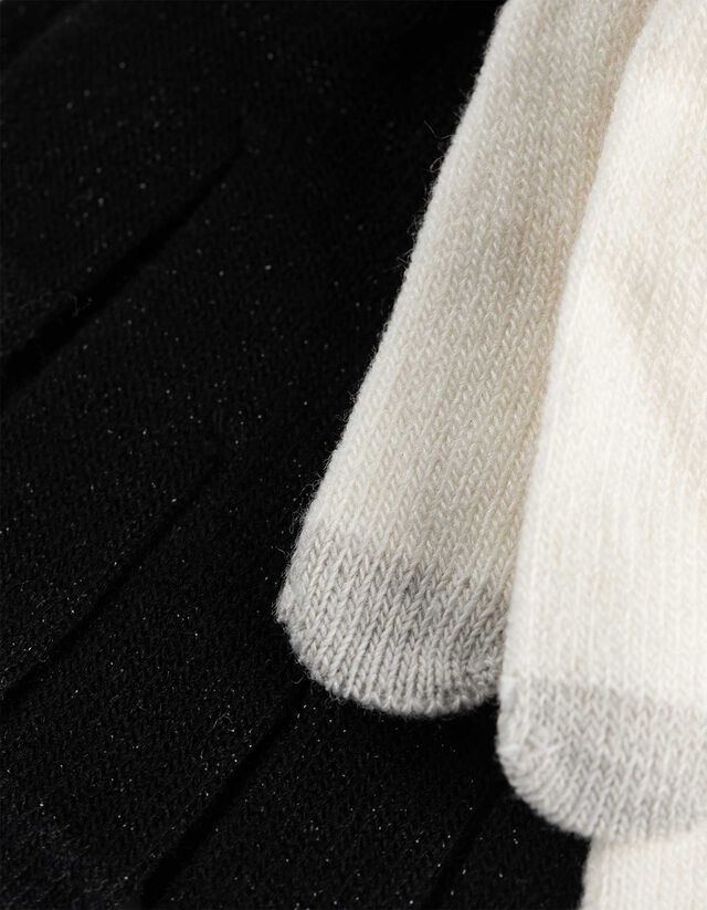 Kesztyű - 2 darabos csomag - feher