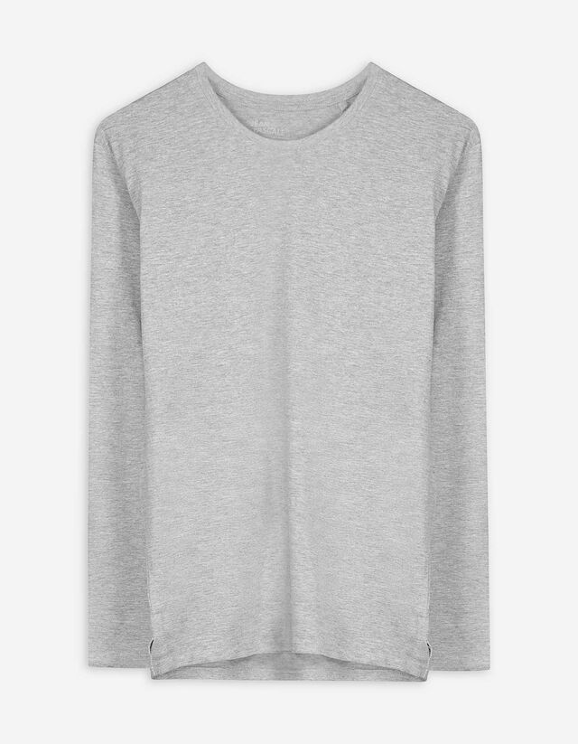 Hosszú ujjú felső - Kerek nyakkivágás - sötétzöld