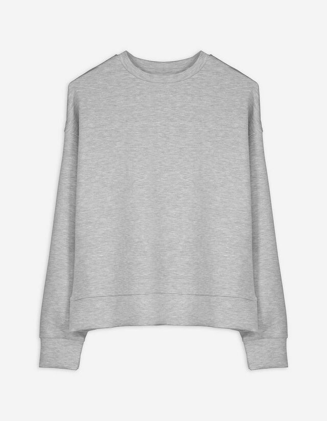 Melegítőfelső - Modál tartalom - sötétszürke