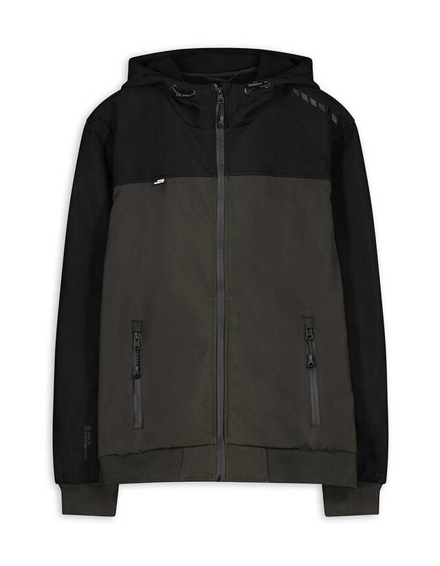 Széldzseki - Softshell - sötétszürke