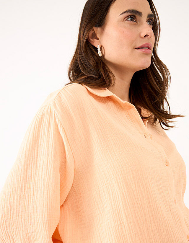 Blúz - Muszlin - vilagos zold