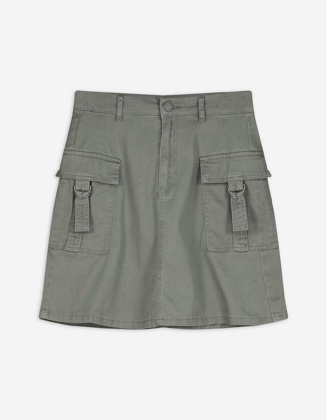 Cargo szoknya - zöld