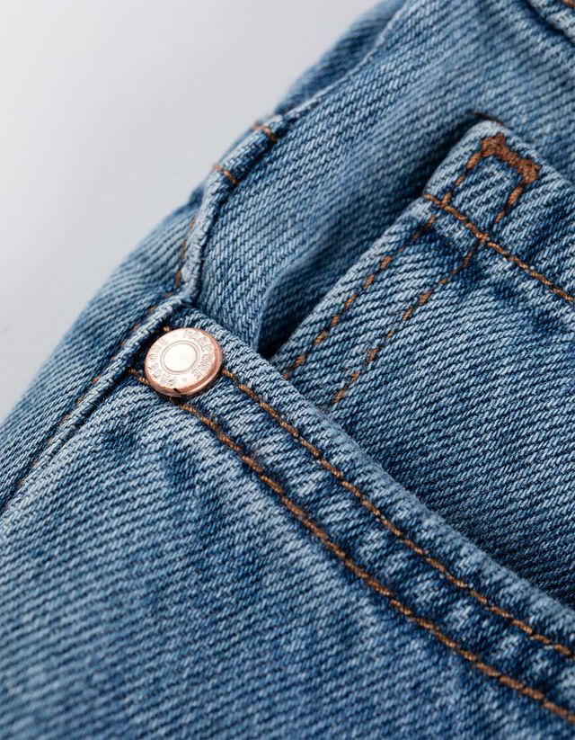 Farmernadrág - Egyenes fazon - kék