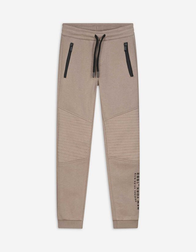 Szabadidőnadrág - Nyomott minta - sötétszürke