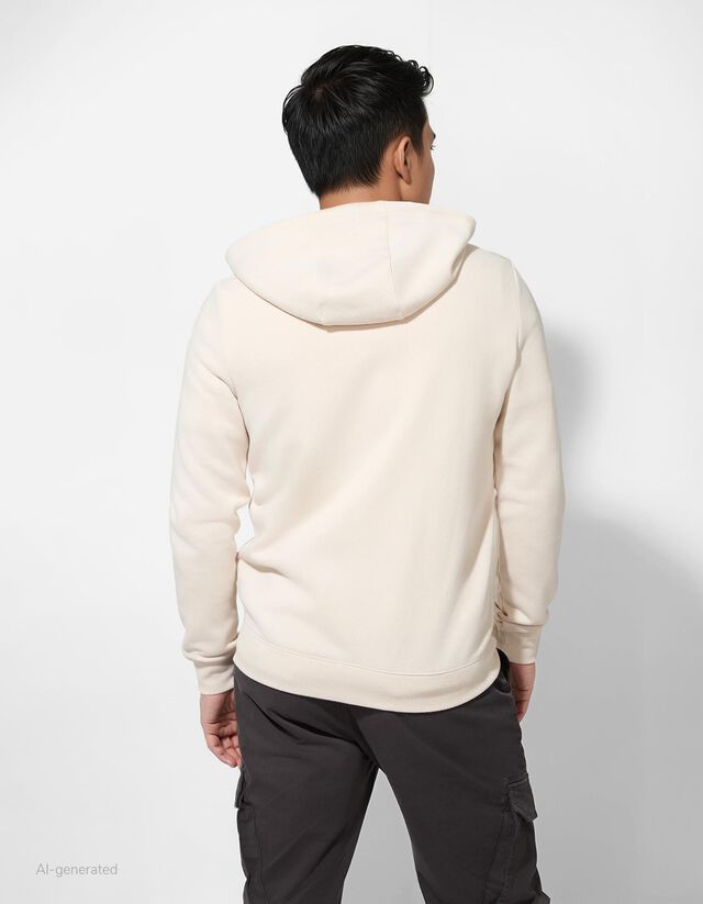 Cipzáros melegítőfelső - Zsinóros kapucni - sotetkek