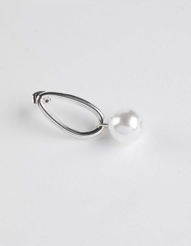 fülbevaló - 2 db-os csomag - ezust