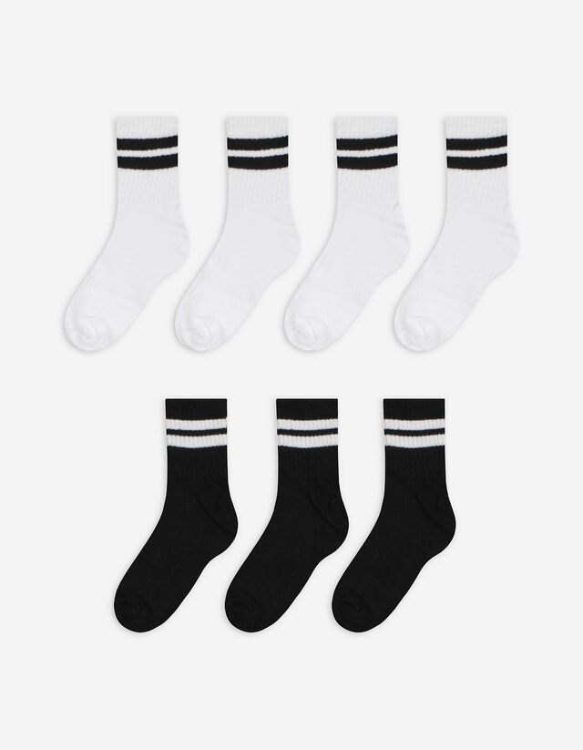 Tenisz zokni - 7 db-os csomag