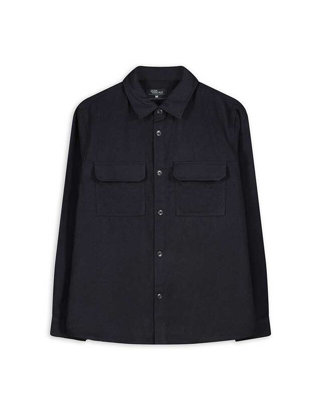 Férfi ing - Gyapjú megjelenés - bézs