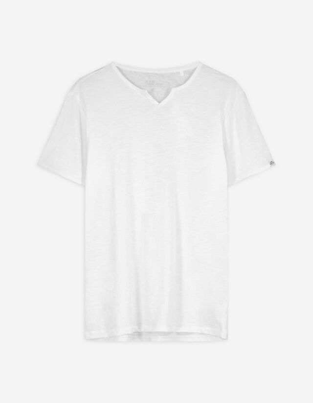 Póló - Póló nyakkivágása - sötétzöld