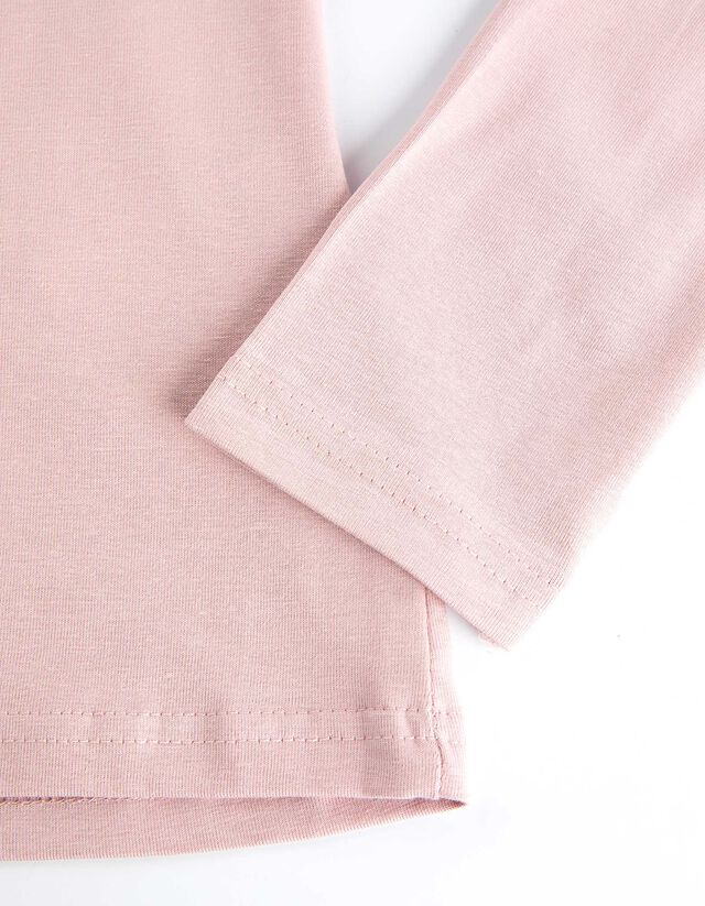 Hosszú ujjú felső - Alapvető - bézs