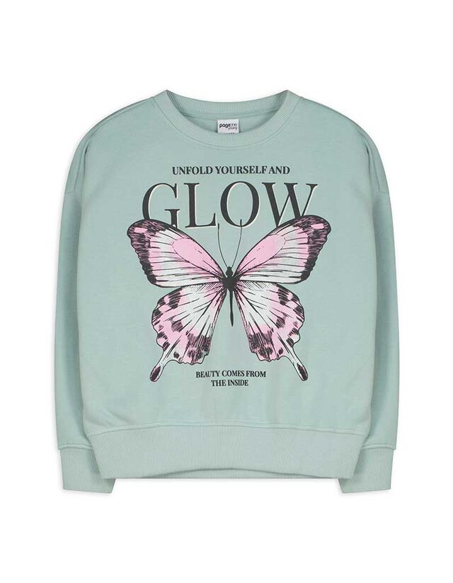 Melegítőfelső - Nyomott minta - vilagos szurke