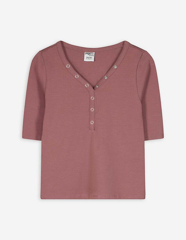 Póló - Egyszínű - pink