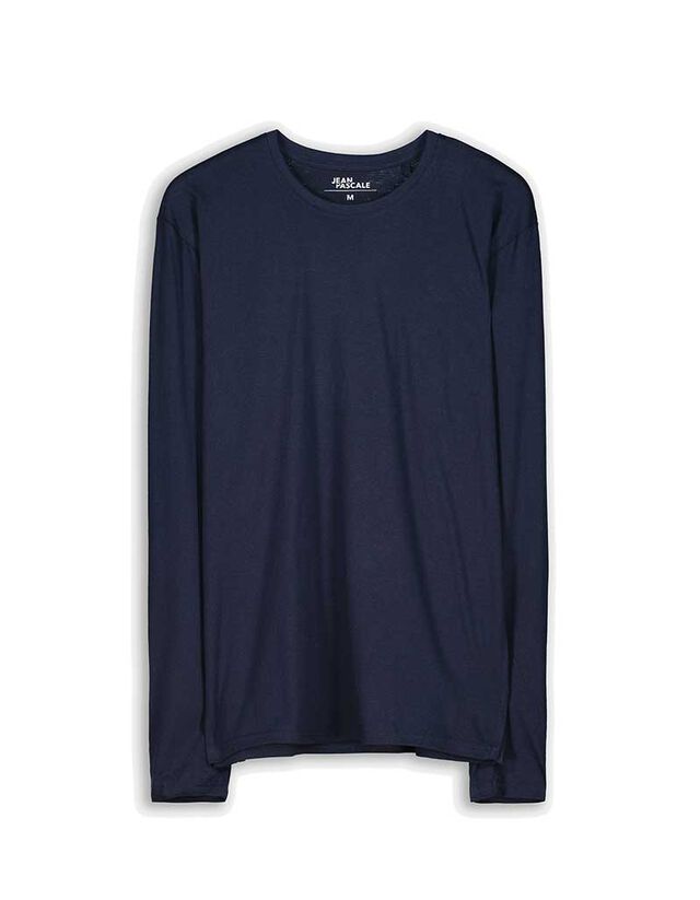 Hosszú ujjú felső - Kerek nyakkivágás - vilagos zold