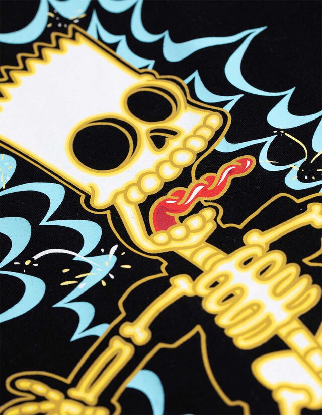 Póló - The Simpsons - fekete