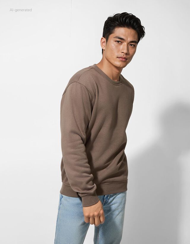 Melegítőfelső - Relax Fit - bézs