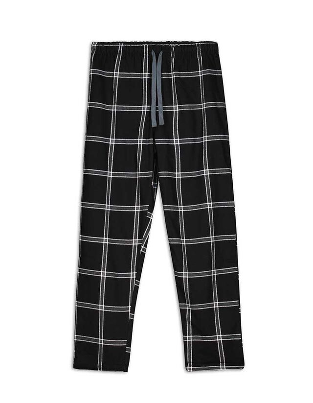 Pizsamaalsó - Flanell - sötétszürke