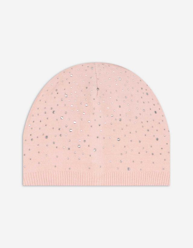 Fejre simuló sapka - Strasszokkal - sötétszürke