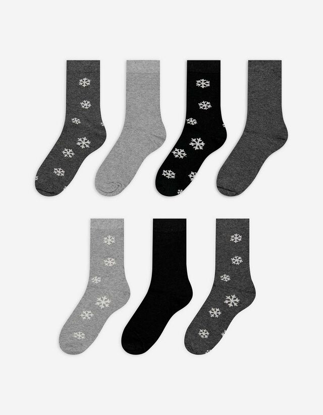 Zokni - 7 db-os csomag