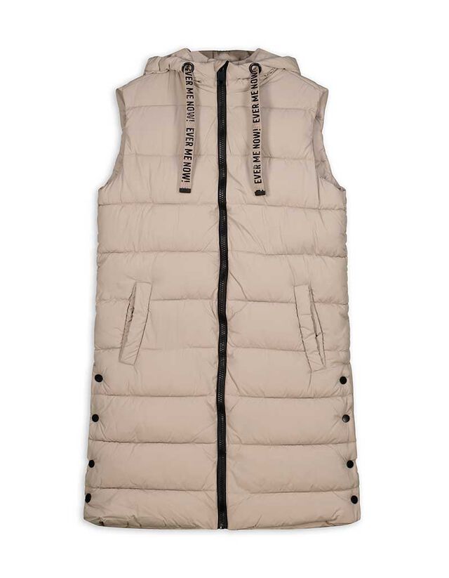 Steppelt mellény - Állítható derék - fekete