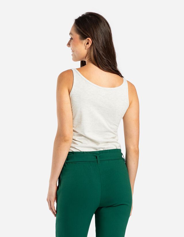 Ujjatlan felső - Sztreccs - sotetkek