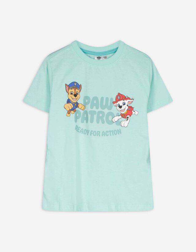 Póló - Mancs őrjárat - türkiz