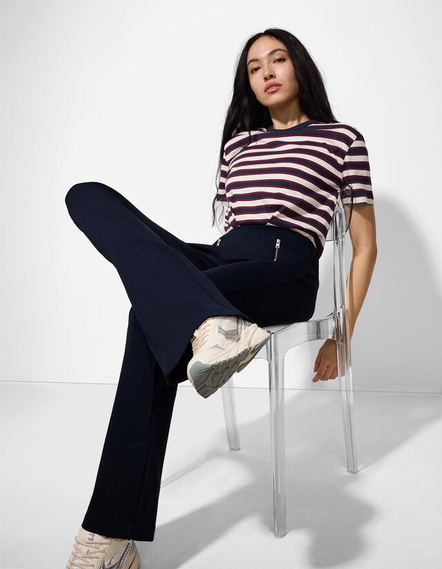 Nadrág - Szélesített szabás - sotetkek