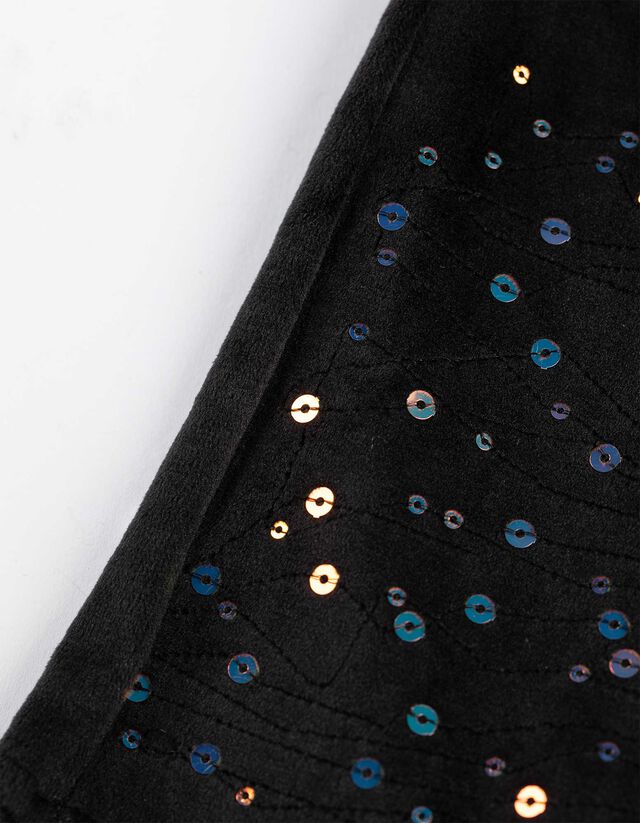 Nadrág - Strasszokkal - fekete