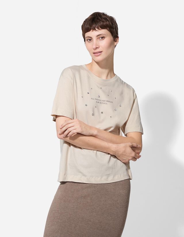 Póló - Elülső nyomtatás - feher