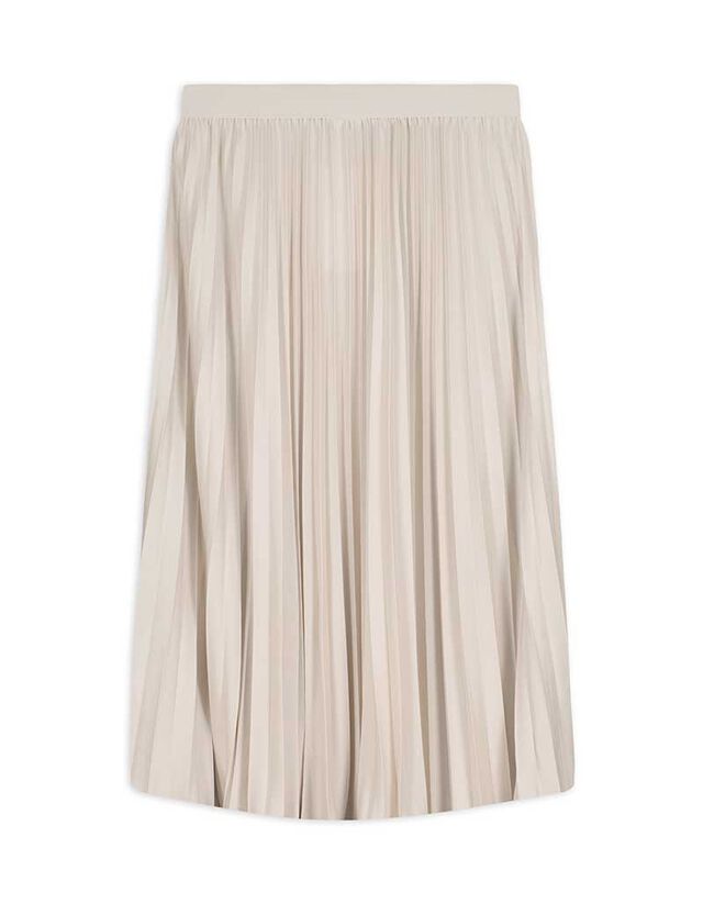 Rakott szoknya - Ráncok - feher