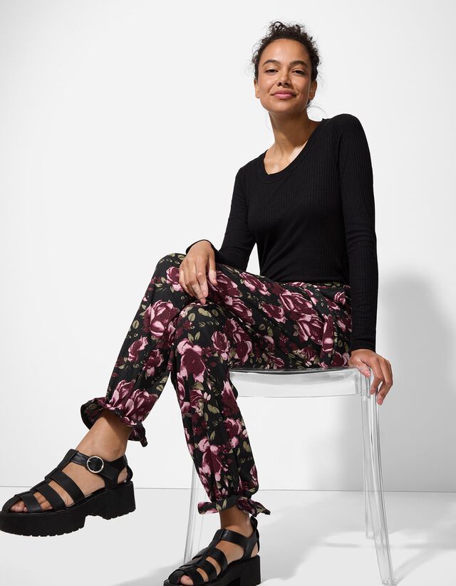 Nadrág - Ballon szabás - fekete