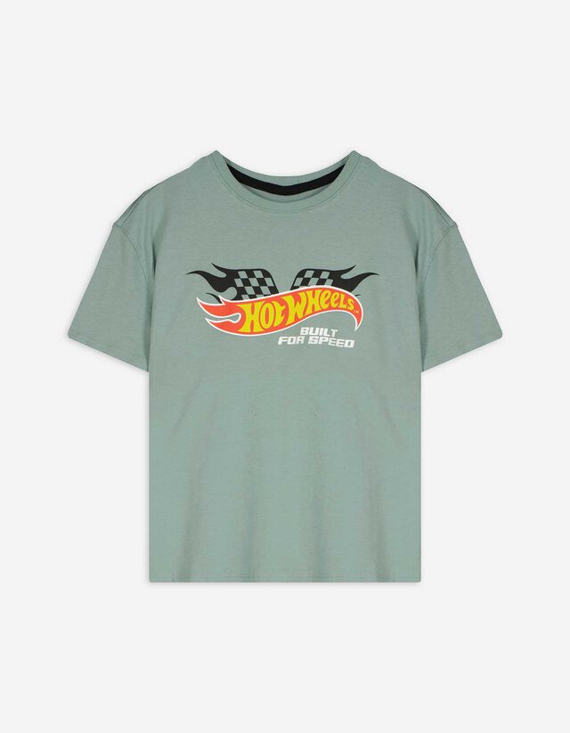 Felső - Hot Wheels - zöld